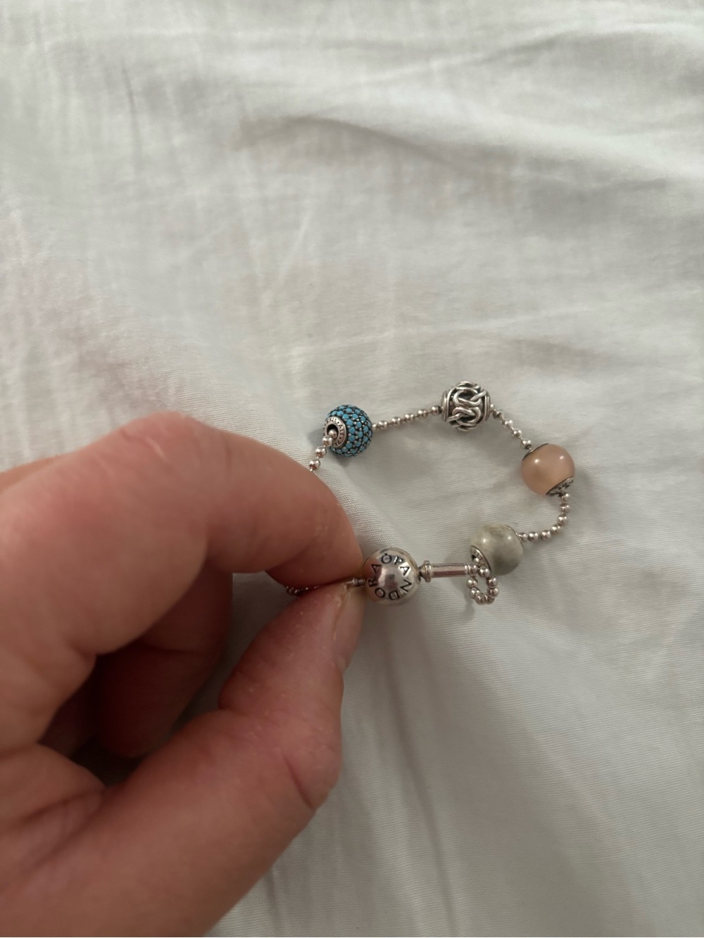 Authentic Pandora essence bracelet - Picture 2 of 3
